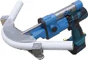 Portable battery-operated pipe bender (OB85/SB)